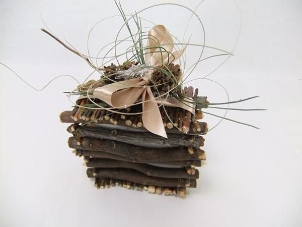 Twig Christmas treasure Trunk. Twig Christmas treasure Trunk.