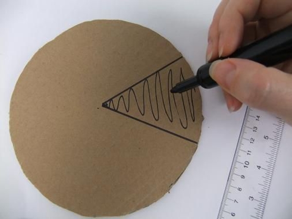Mark a slice to cut out Mark a slice to cut out
