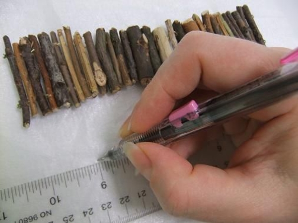 Measure out a foam sheet and cut to size Measure out a foam sheet and cut to size