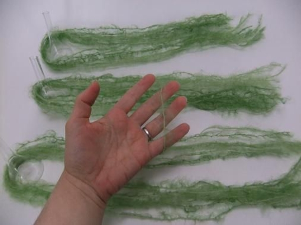 Cut the strands a bit longer than you think you might need Cut the strands a bit longer than you think you might need