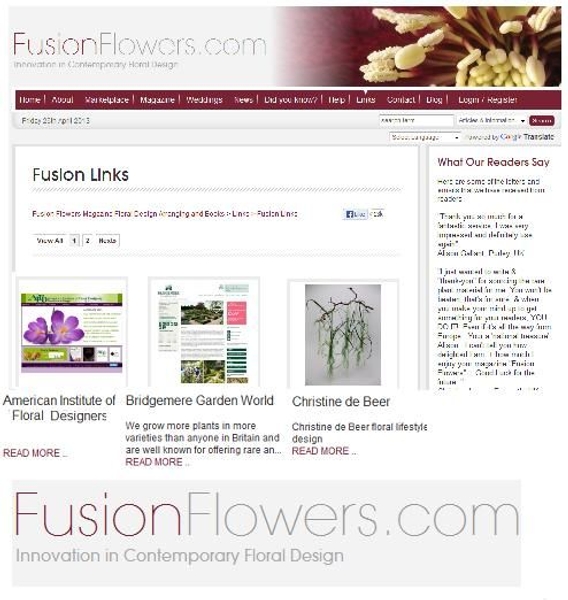 Fusion Flowers Magazine Fusion Flowers Magazine