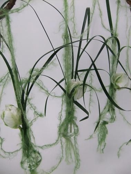 Hanging floral art design Hanging floral art design