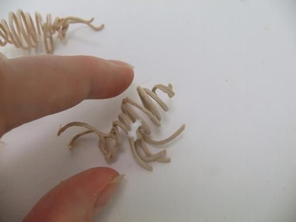 Snip and glue on a few rattan legs Snip and glue on a few rattan legs