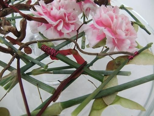 Add a few stems, twigs and winged seedpods Add a few stems, twigs and winged seedpods