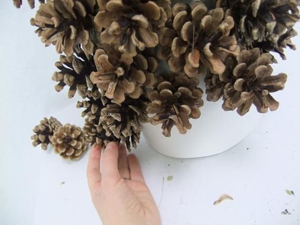Glue cones all the way down to the bottom Glue cones all the way down to the bottom