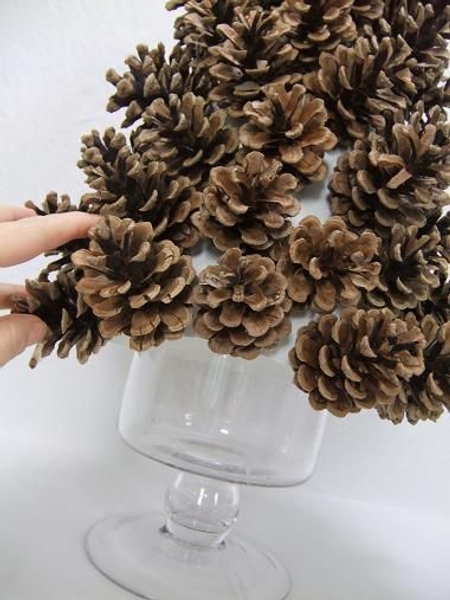 Slip the cone over a stemmed vase Slip the cone over a stemmed vase