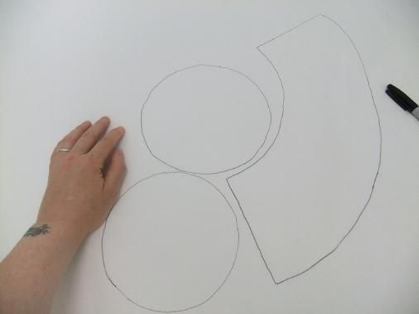 This is the template for the top hat. This is the template for the top hat.