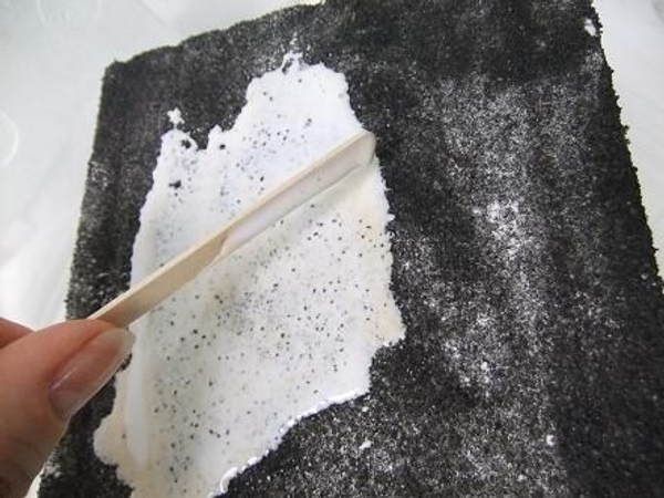 And spread it evenly over the block. And spread it evenly over the block.