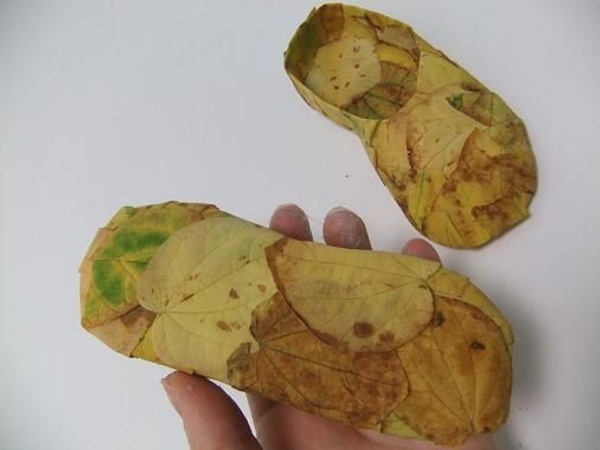 Autumn leaf slippers ready to design with Autumn leaf slippers ready to design with