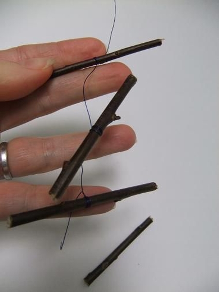 Continue adding twigs Continue adding twigs