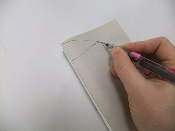 Alter the top curve to be slightly flatter Alter the top curve to be slightly flatter