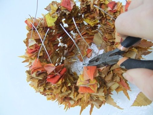 Cut the wires short. Cut the wires short.