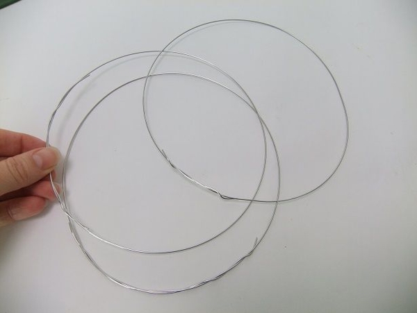 Twist the ends to secure Twist the ends to secure