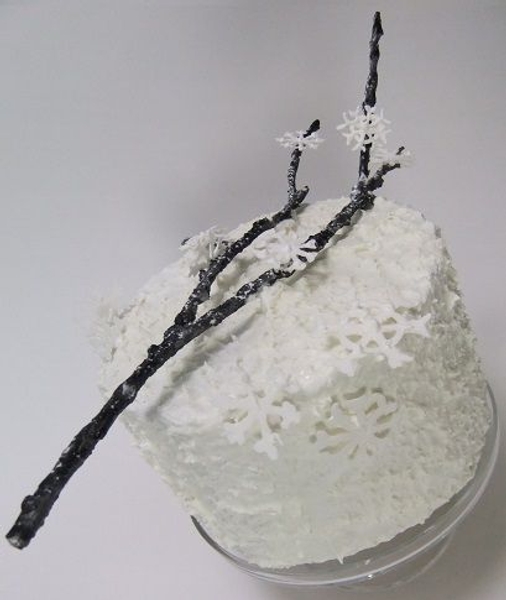 Catching snowflakes cake Catching snowflakes cake