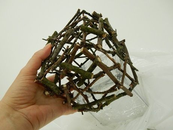 Away from the cube vase. Away from the cube vase.