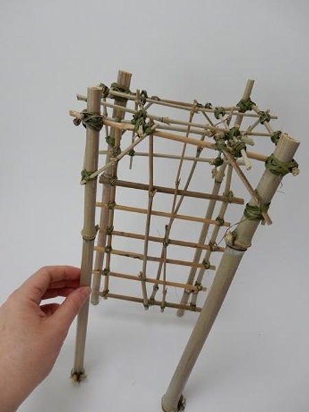 Bamboo panel and armature ready to design with Bamboo panel and armature ready to design with