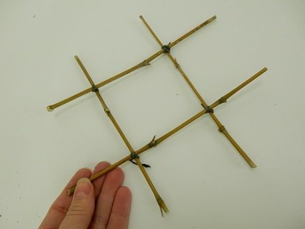 Grid for the top of the scaffold armature. Grid for the top of the scaffold armature.