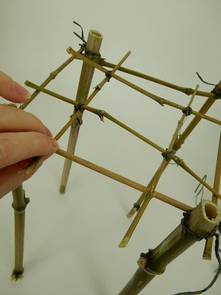 Lay the grid over the top Lay the grid over the top