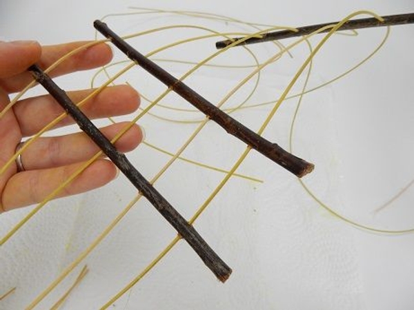 Thread in the third twig Thread in the third twig
