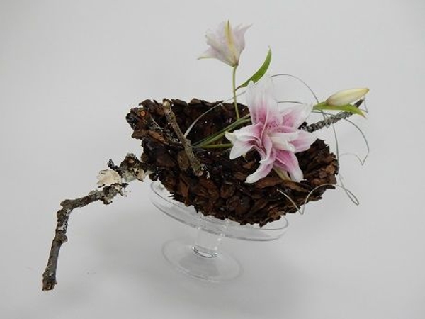 Bark Bowl Centrepiece