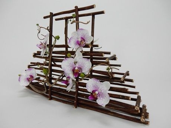 Twig Bridal Basket Twig Bridal Basket