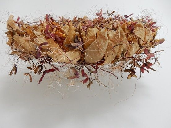 Winged seeds and autumn leaf armature design Winged seeds and autumn leaf armature design
