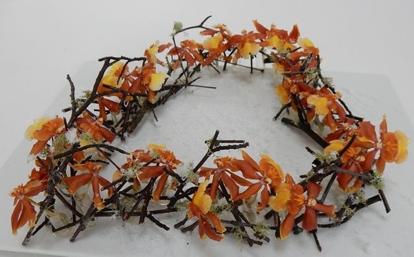 Twig heart. Twig heart.