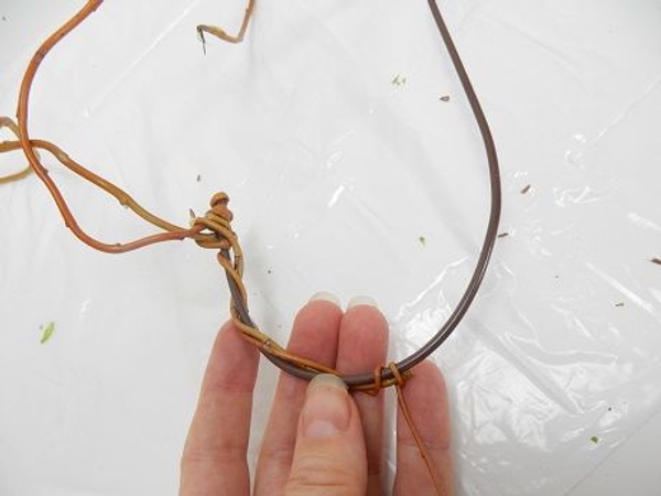And then around the wire half of the heart And then around the wire half of the heart