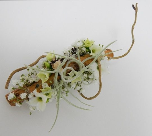 Encased floral art design Encased floral art design