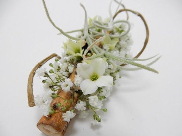 Twig corsage