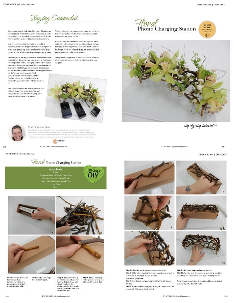 Christine de Beer Staying Connected DIY Weddings Magazine article Christine de Beer Staying Connected DIY Weddings Magazine article