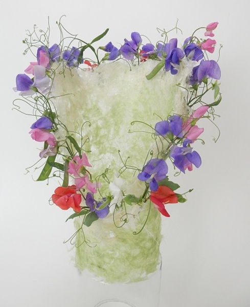 Sweet Pea flowers, tendrils and pods Sweet Pea flowers, tendrils and pods