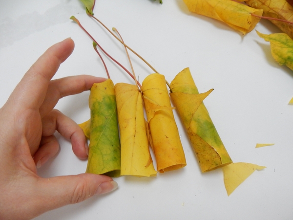 Make sure all the leaves are approximately the same size Make sure all the leaves are approximately the same size