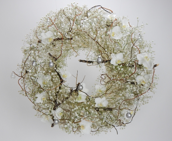So white floral art design So white floral art design