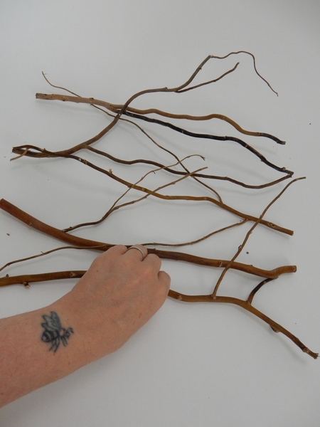 Keep adding twigs. Keep adding twigs.