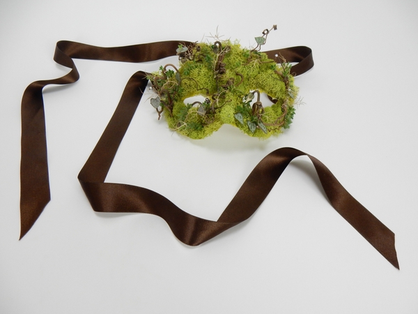 Moss Colombina inspired mask Moss Colombina inspired mask