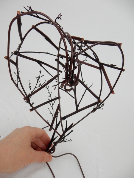 Fill in the rest of the heart shape Fill in the rest of the heart shape
