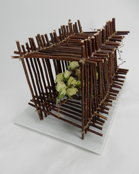 Roses and twig armature Roses and twig armature