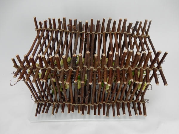 Twig encased armature Twig encased armature