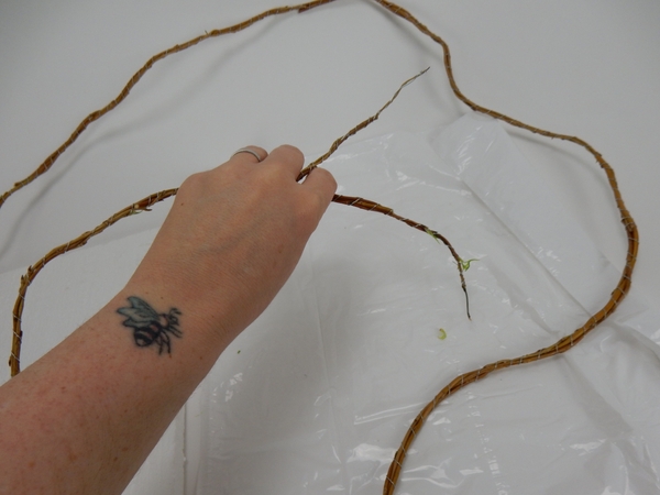 Willow garland ready to design with Willow garland ready to design with