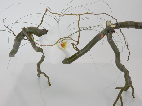Free standing willow twig armature Free standing willow twig armature