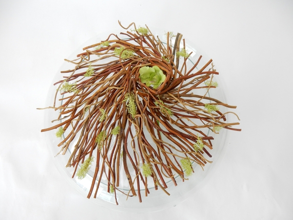 Take it for a Spin floral art design Take it for a Spin floral art design