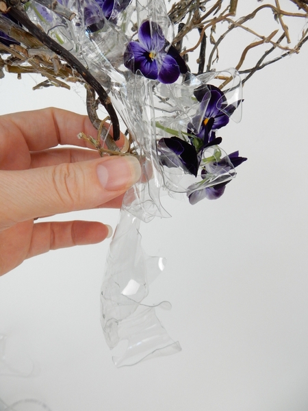 Add in longer plastic shapes to tumble down Add in longer plastic shapes to tumble down