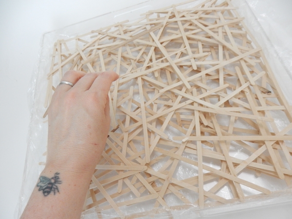 When you have a solid armature set it aside to dry When you have a solid armature set it aside to dry