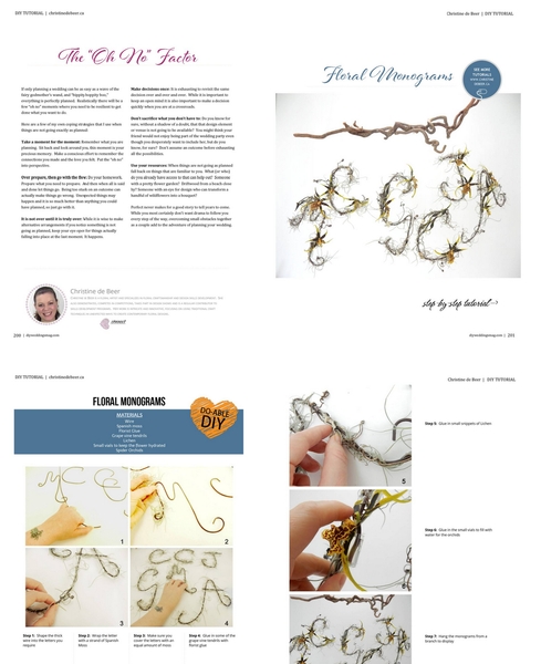 DIY weddings magazine the oh no factor article. DIY weddings magazine the oh no factor article.