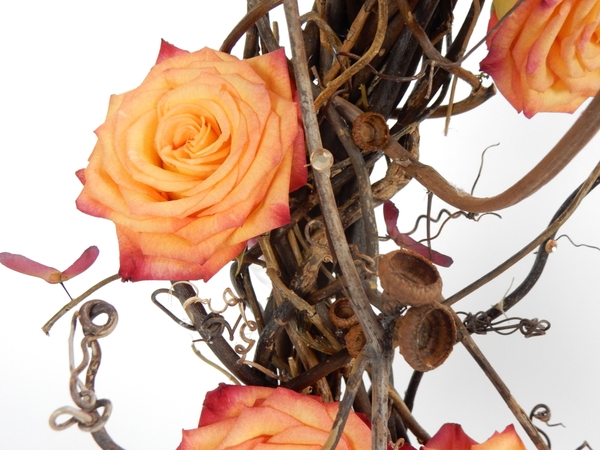 Vine wreath design Vine wreath design