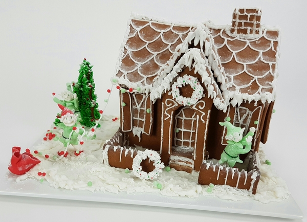 Gingerbread Santa's workshop Gingerbread Santa's workshop
