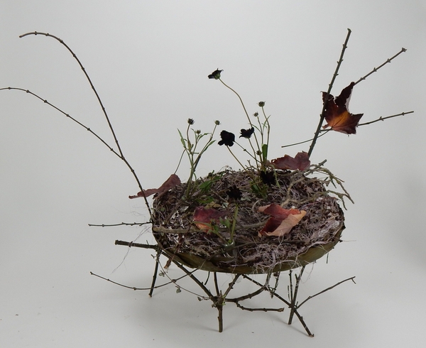 Another perspective floral art design. Another perspective floral art design.