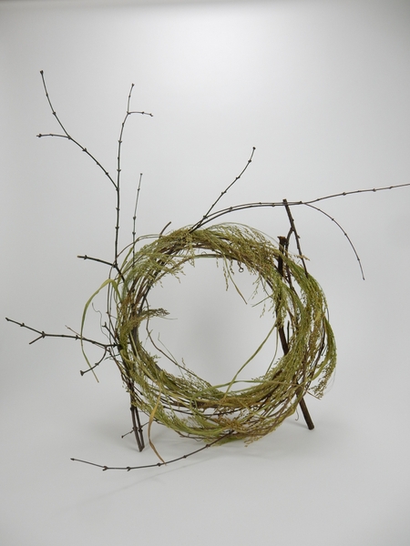 loosened up vine wreath ready to design with loosened up vine wreath ready to design with