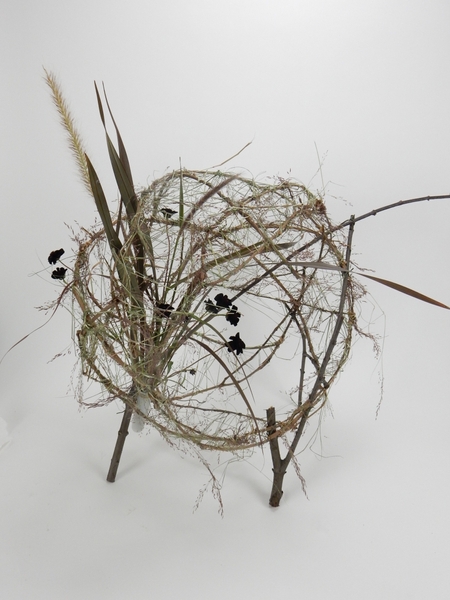 Snipped into Sections floral art design Snipped into Sections floral art design